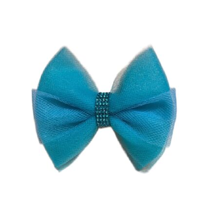 Bow Turquoise Stripe