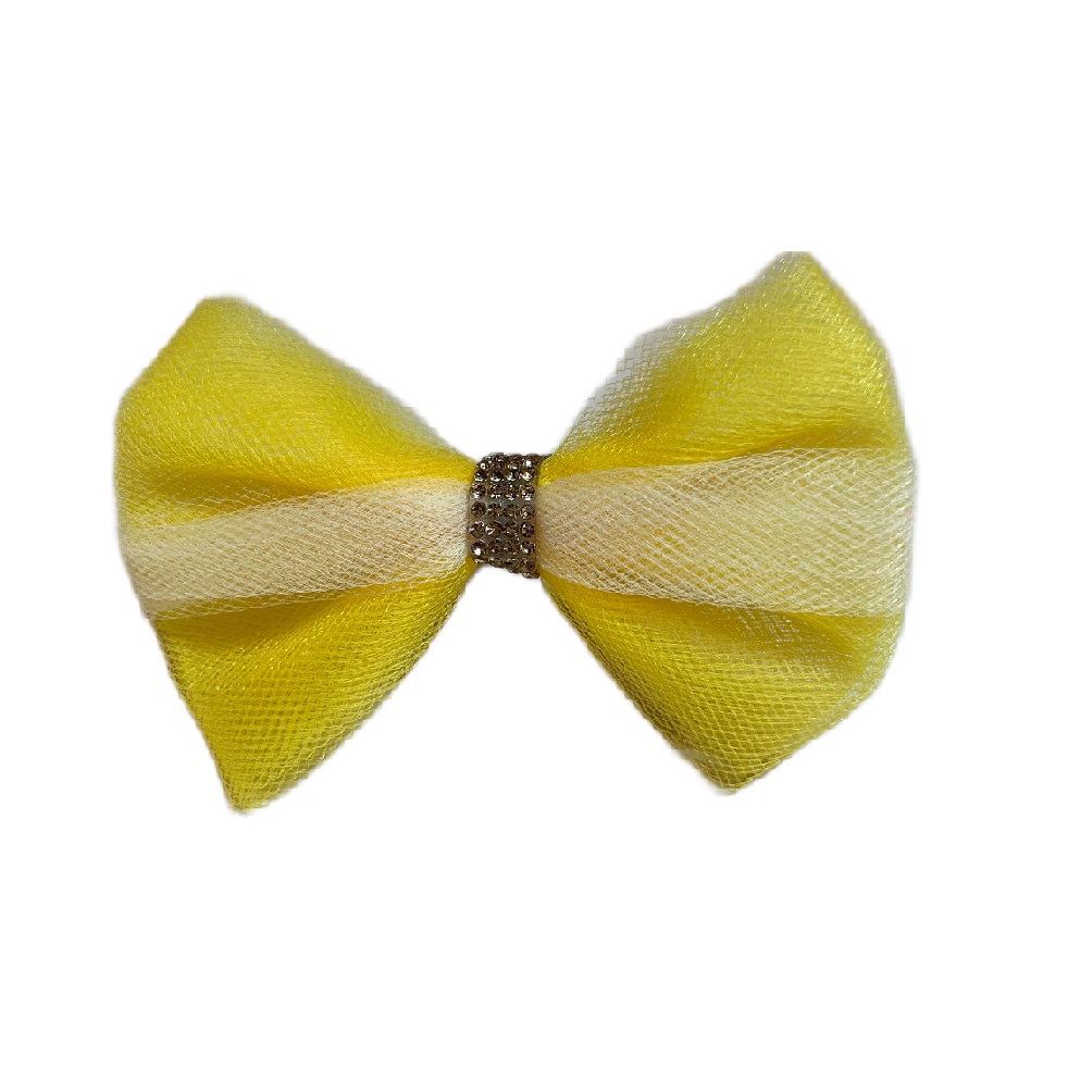 Bow_YellowWhite_Stripe